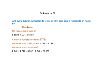 problema nr.30 problema nr.30