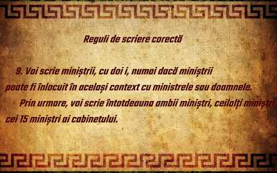 ministrii sau ministri