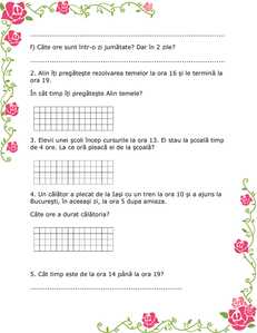 masurarea timpului ora saptamana clasa I scoalalatimp.net2 masurarea timpului ora saptamana clasa I scoalalatimp.net2