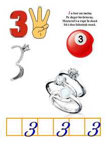 planse clasa pregatitoare cifre de afisat in clasa3