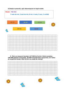 Fișa nr. 1 Recapitulare finală Formarea, citirea, scrierea nr. naturale 2 Fișa nr. 1 Recapitulare finală Formarea, citirea, scrierea nr. naturale 2